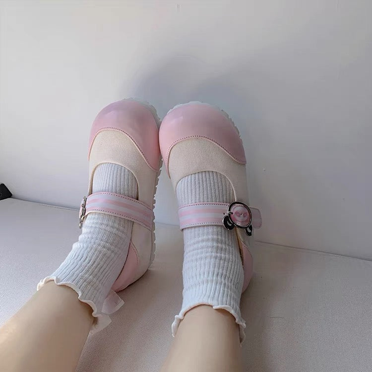 ♡ Cute Panda ♡ - Flat Shoes