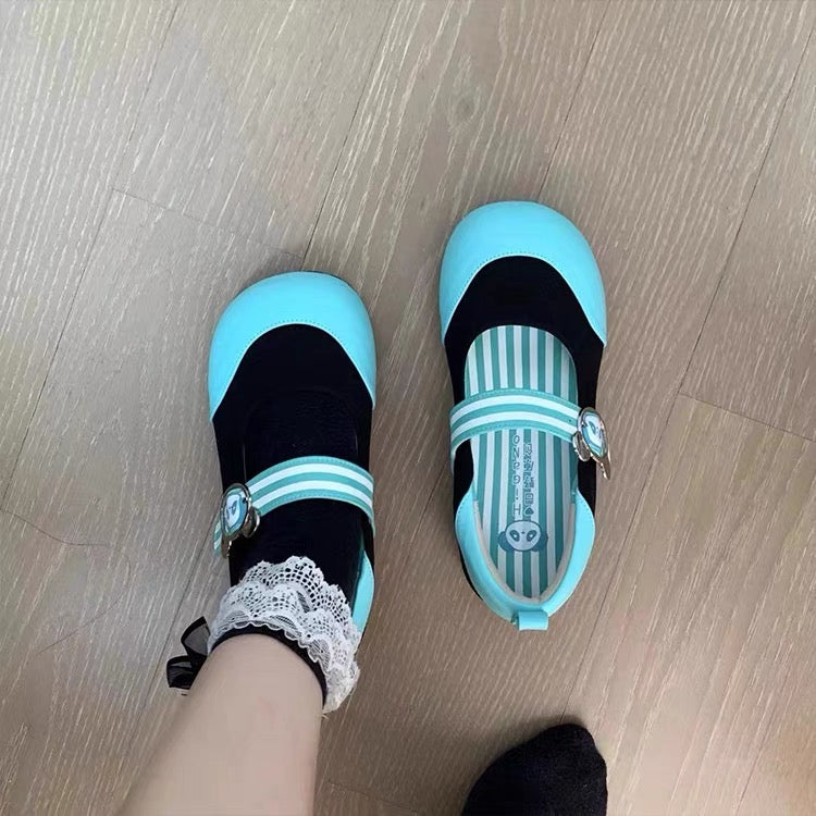 ♡ Cute Panda ♡ - Flat Shoes