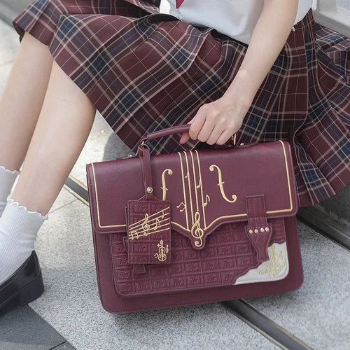 Futurecen  Harajuku Vintage Handbag Women Lolita  Briefcase Backpack Jk Student Uniform Bag Japanese Shoulder Messenger Bags Female