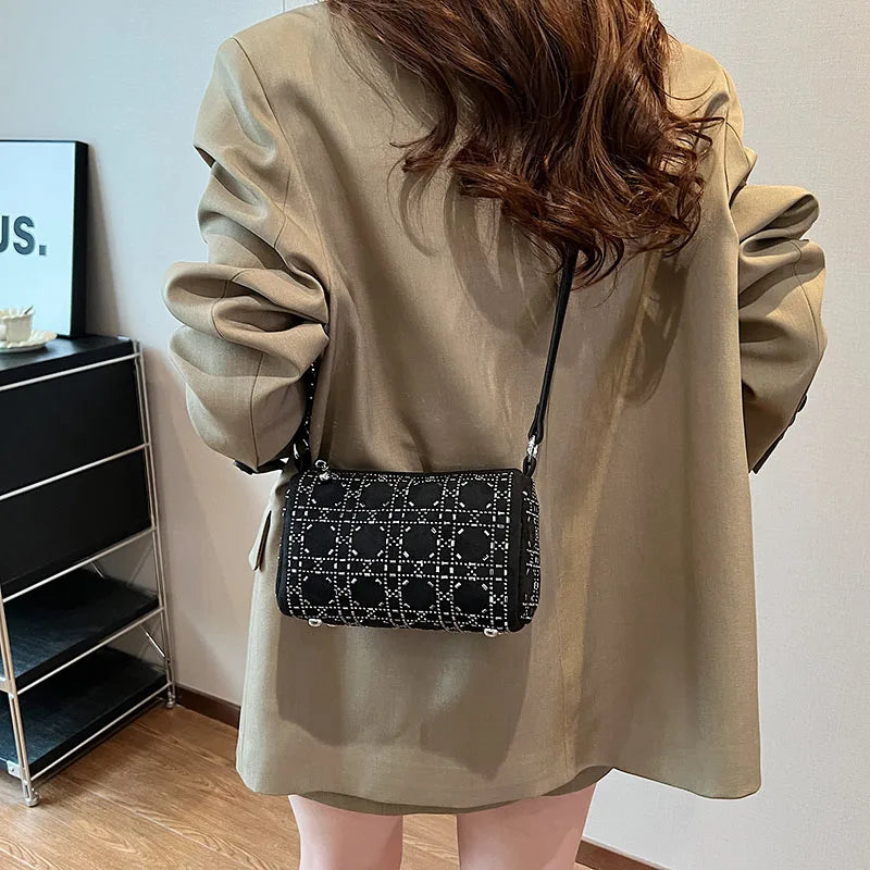 Futurecen  -  Design Bag Women Fashion Bag Fashion Underarm Bag Cowboy Single Shoulder Crossbody Bags Versatile Ladies Commute Handbag