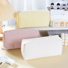 Futurecen  -  PU Leather Pencil Case Stationery Pen Case Trousse Large Capacity Soft Pencilcase School Supplies Estuche Escolar Pencil Pouch