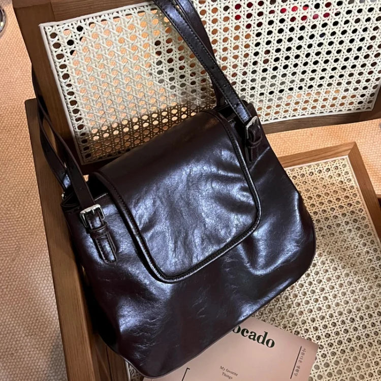 Futurecen Bags for Women Korean Trendy Vintage Casual Women's Handbags Streetwear Punk Solid All Match Shoulder Underarm Bag Y2k Aesthetic