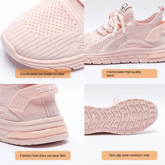 Spring New Women's Shoes Sneakers Korean Style Breathable Sports Casual Shoes Women Solid Color Air Mesh Woman Shoe