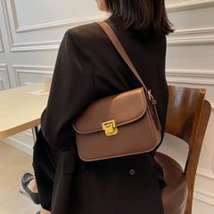 Futurecen Retro Shoulder Bags For Women New Designer Bag Luxury Crossbody Bag Dual Straps Messenger Bag Quality Mini Briefcase