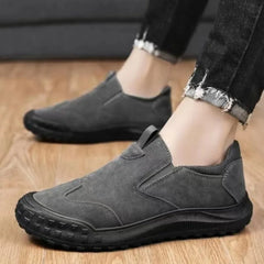 Futurecen  -  Men's Sneakers Anti Slip Platform Casual Canvas Shoes Comfortable Outdoor Hiking Climbing Shoes Man Slip-On Loafers