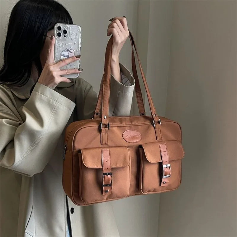 Futurecen  -  Luxury Tote Bags Female Casual Large Capacity Waterproof Outgoing Shoulder Bolso Mujer Designer Casual Students Women Bag