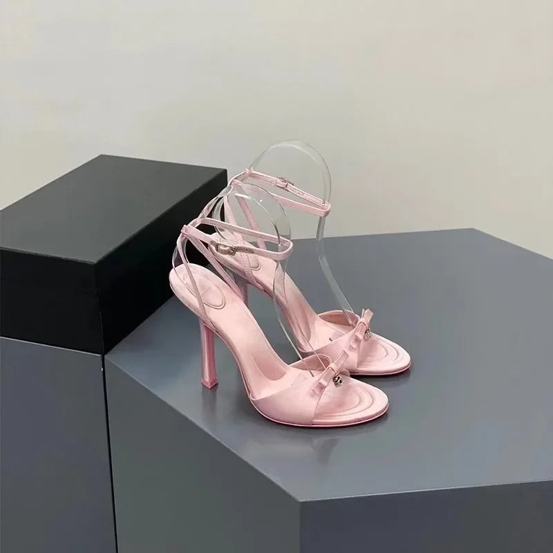 New Sexy High Heels Women Sandals Summer Fashion Trend Comfort Peep Toe Boots Stilettos Jazz Dance Female Shoes Plus Size