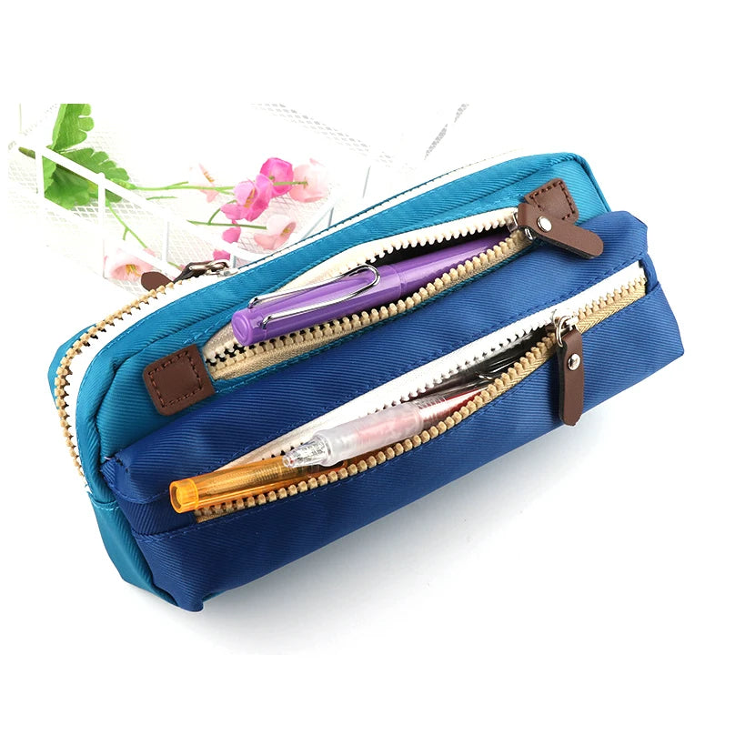 Futurecen  -  Large Capacity Pencil Case Estuche Escolar Pencilcase Three Layers Pen Case Astuccio Trousse Scolaire Stationery Pencil Pouch