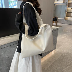 Futurecen  Women Tote Bags Summer Latest Brands Large Capacity Shoulder Bag Soft PU Leather Lightweight Shopper Totes Sac A Main