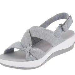 Women Sandals  Summer Closed Toe Roman Sandals Women Bow Platform Wedges Sandals Women  Sandals Plus Size 43