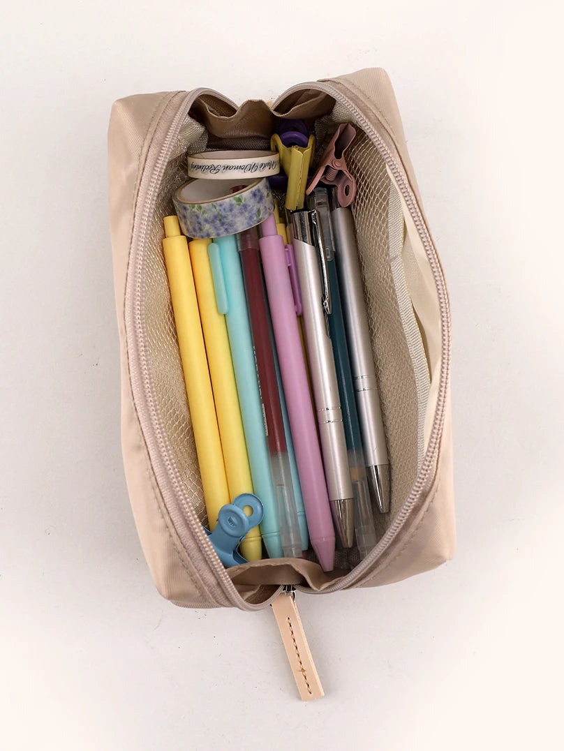 Futurecen  -  Large Capacity Pencil Case Estuches Escolares Pencilcase Back To School Stationery Soft Trousse School Supplies Pencil Pouch