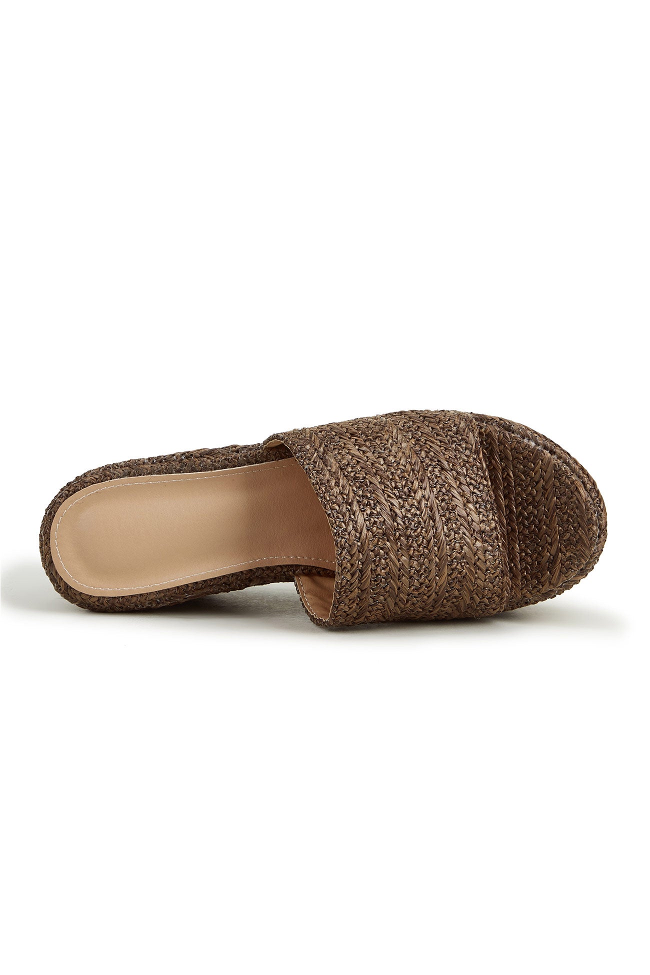 Solid Espadrille Wedge Sandals