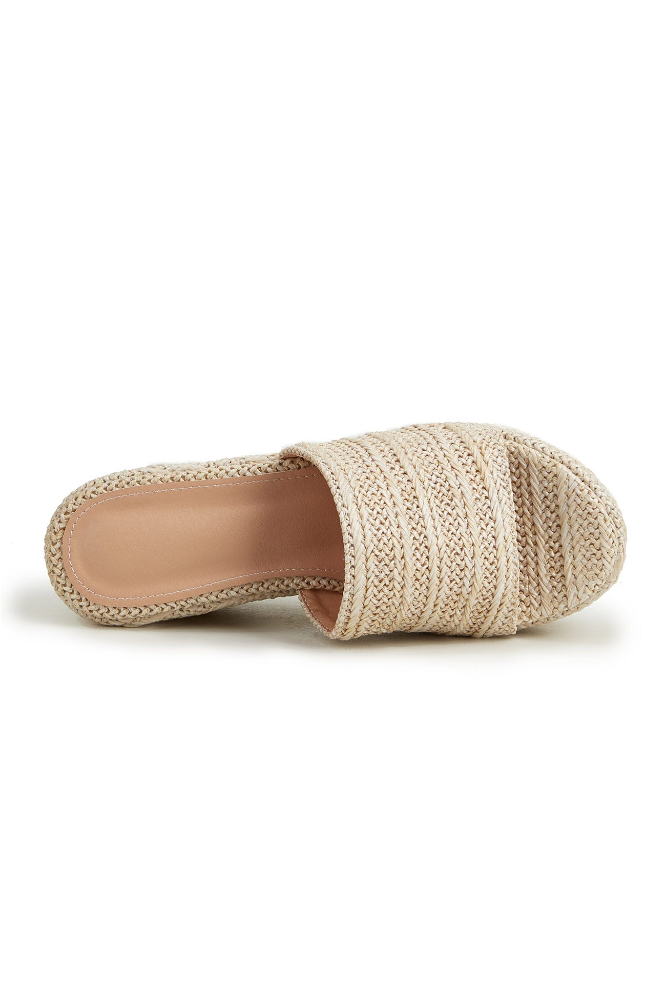 Solid Espadrille Wedge Sandals