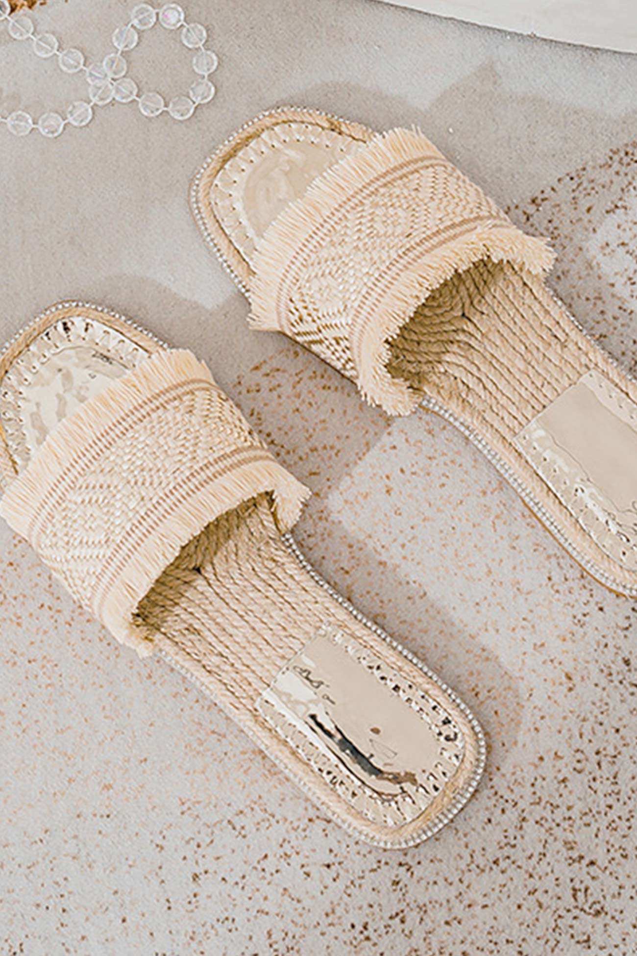 Vintage Espadrille Flat Sandals