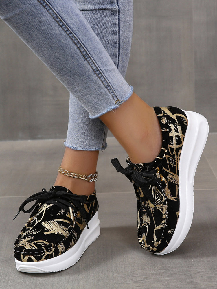 Lace Up Casual Sneakers