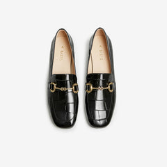 Women Minimalist Date Heeled Loafers