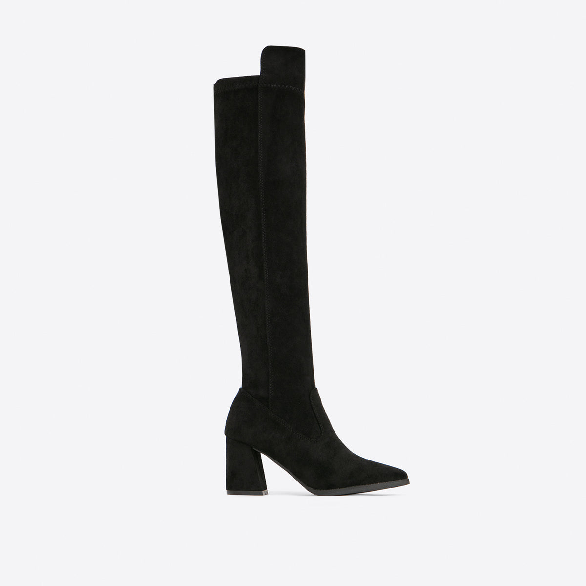 Women's MIinimalist Solid Suede High Boots