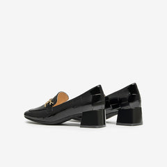 Women Minimalist Date Heeled Loafers