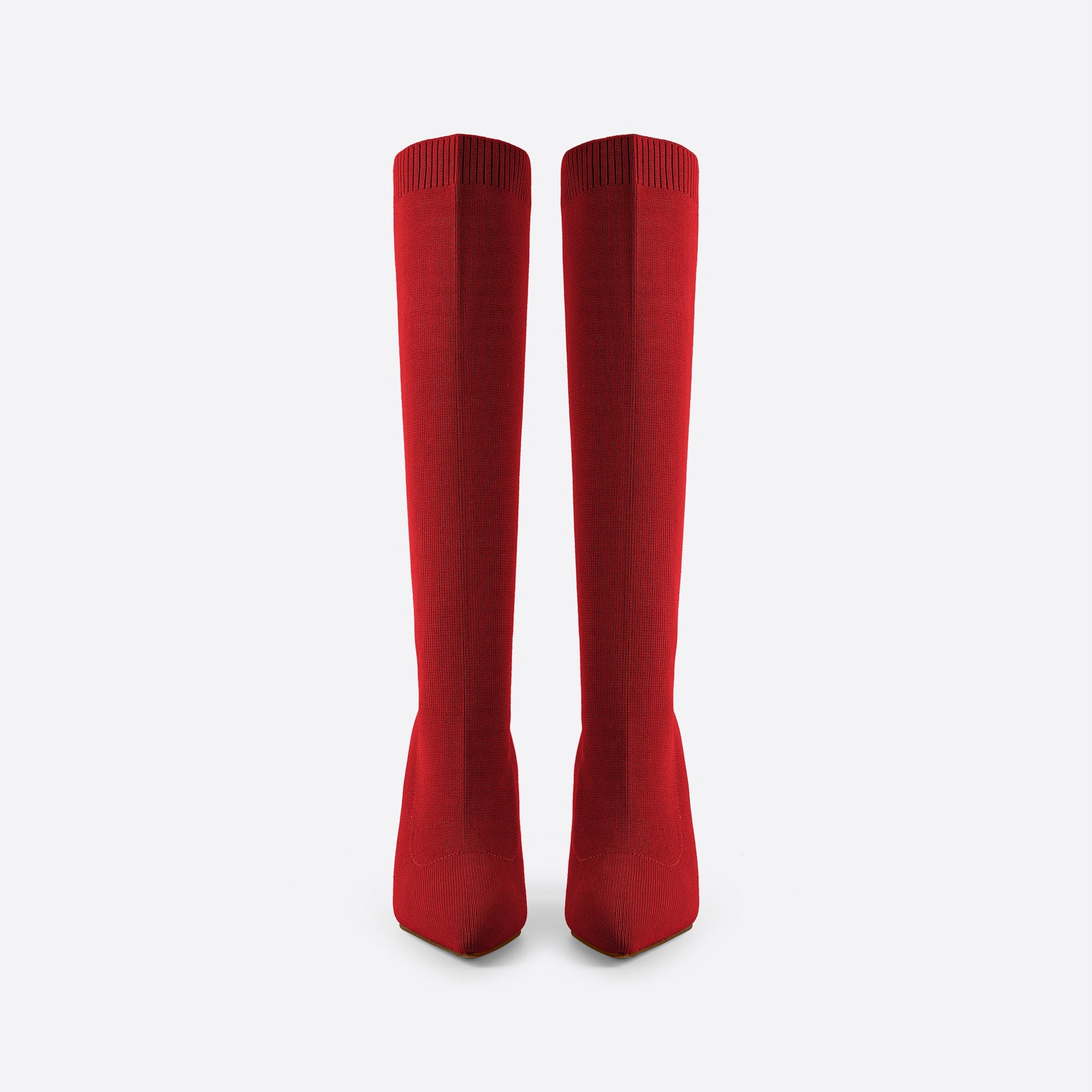 Futurecen-  Women Pointed Toe Sock Boots