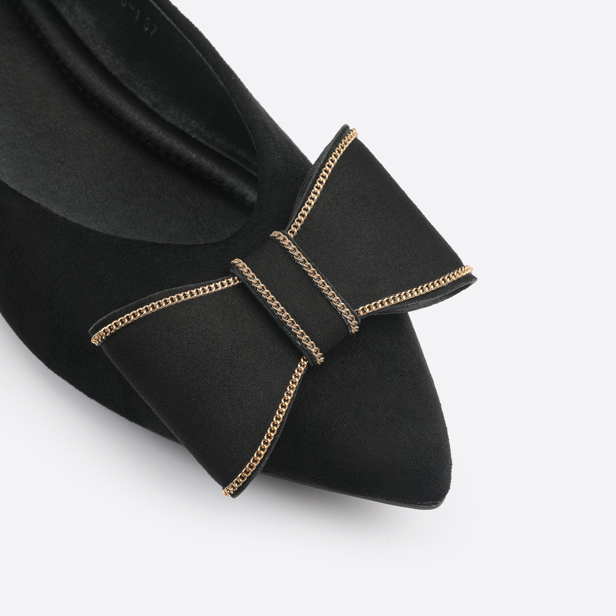 Futurecen-Women Retro Bow Tie Flat Shoes