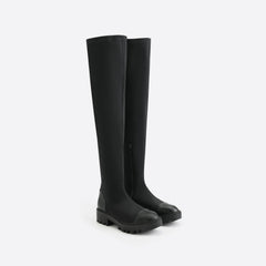 Futurecen- Women Elastic Sock Boots