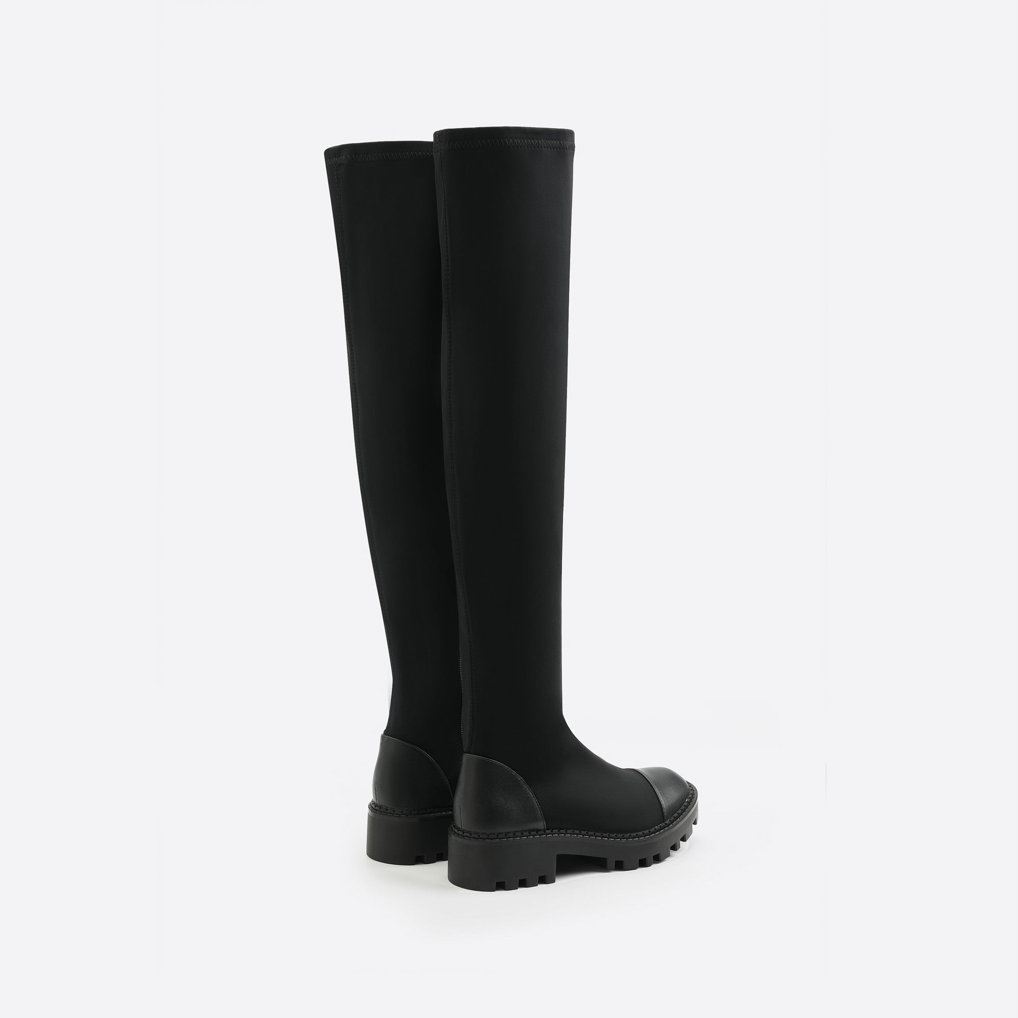 Futurecen- Women Elastic Sock Boots