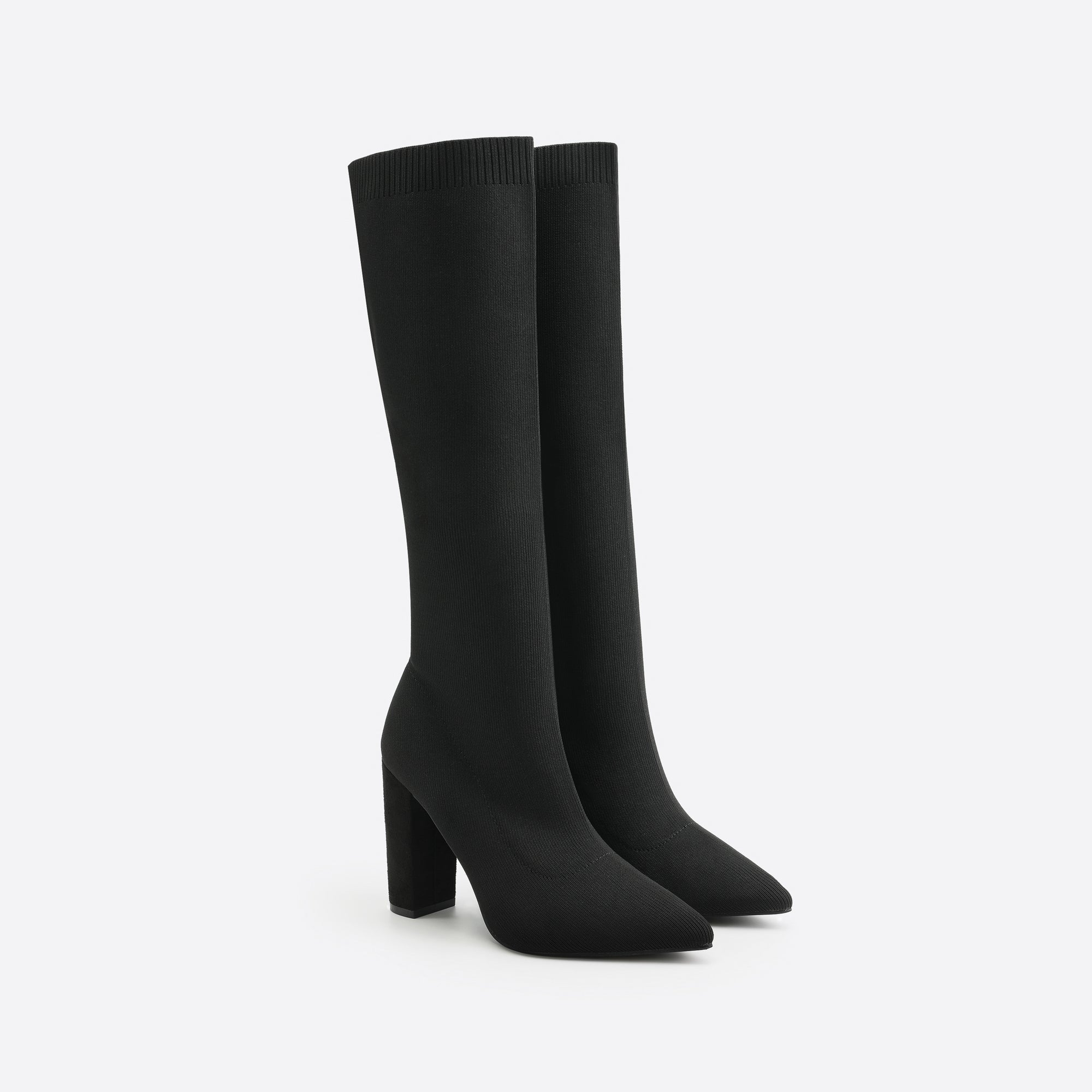 Futurecen-  Women Pointed Toe Sock Boots