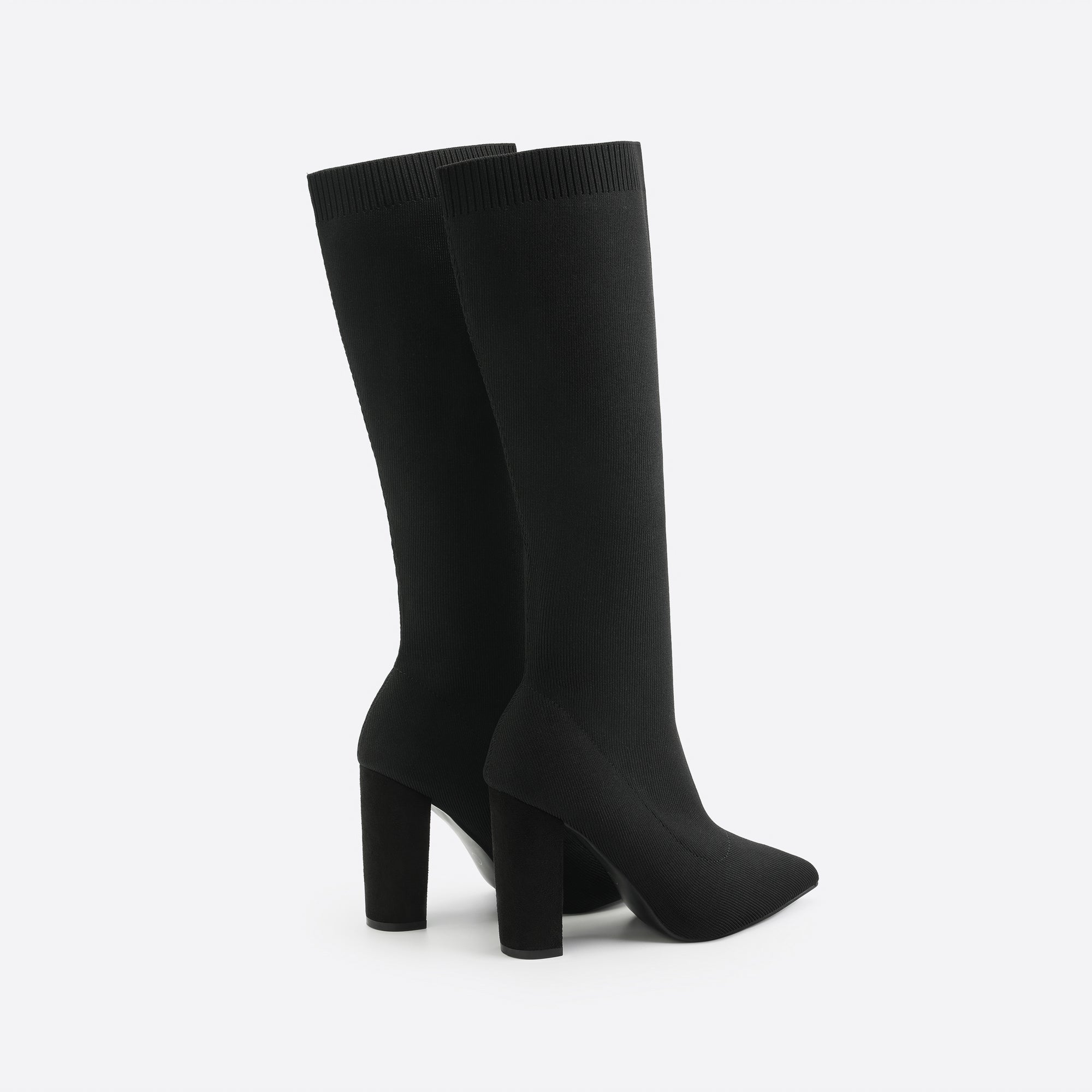 Futurecen-  Women Pointed Toe Sock Boots