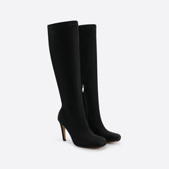 Women Square Heeled Boots