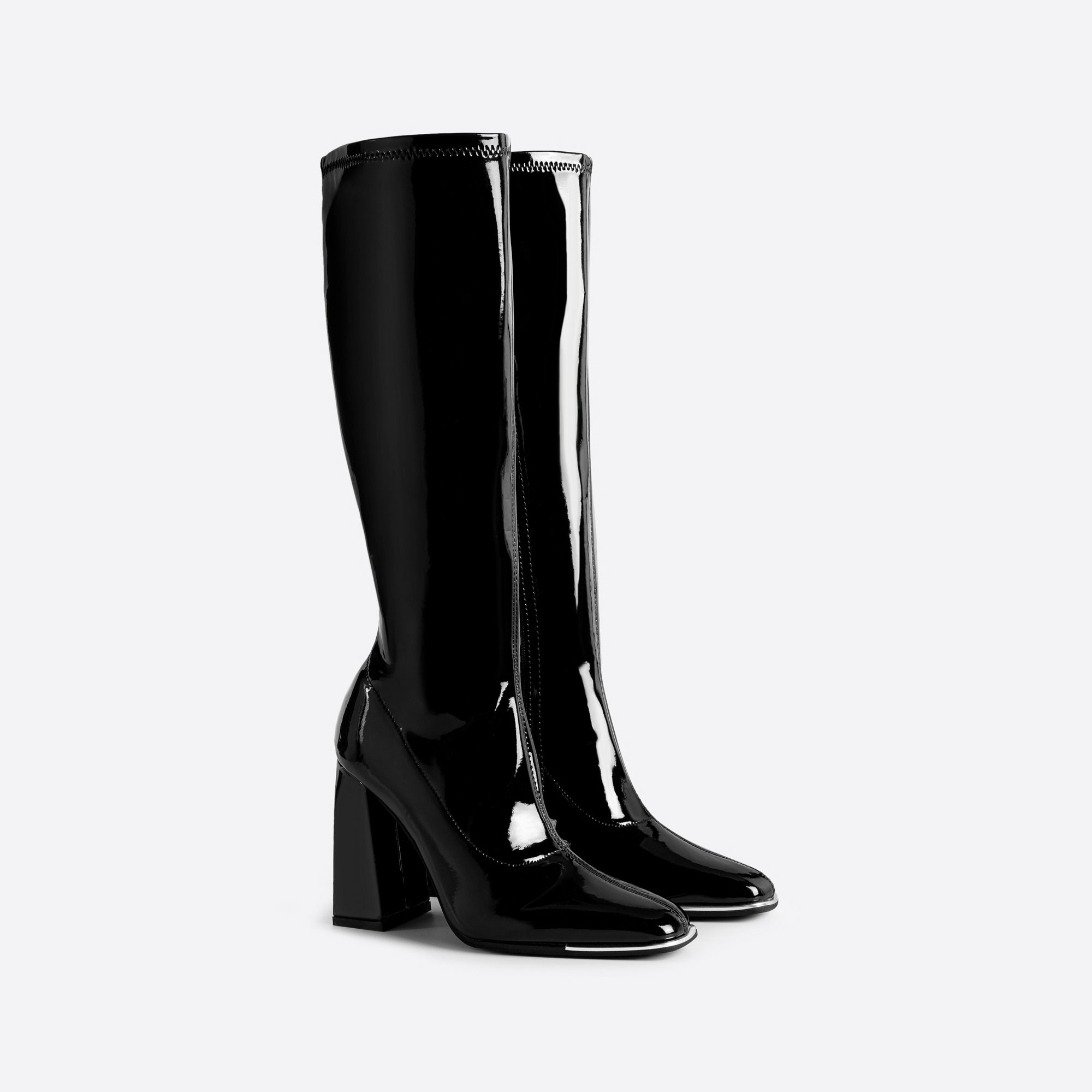 Women Chunky Heeled Boots