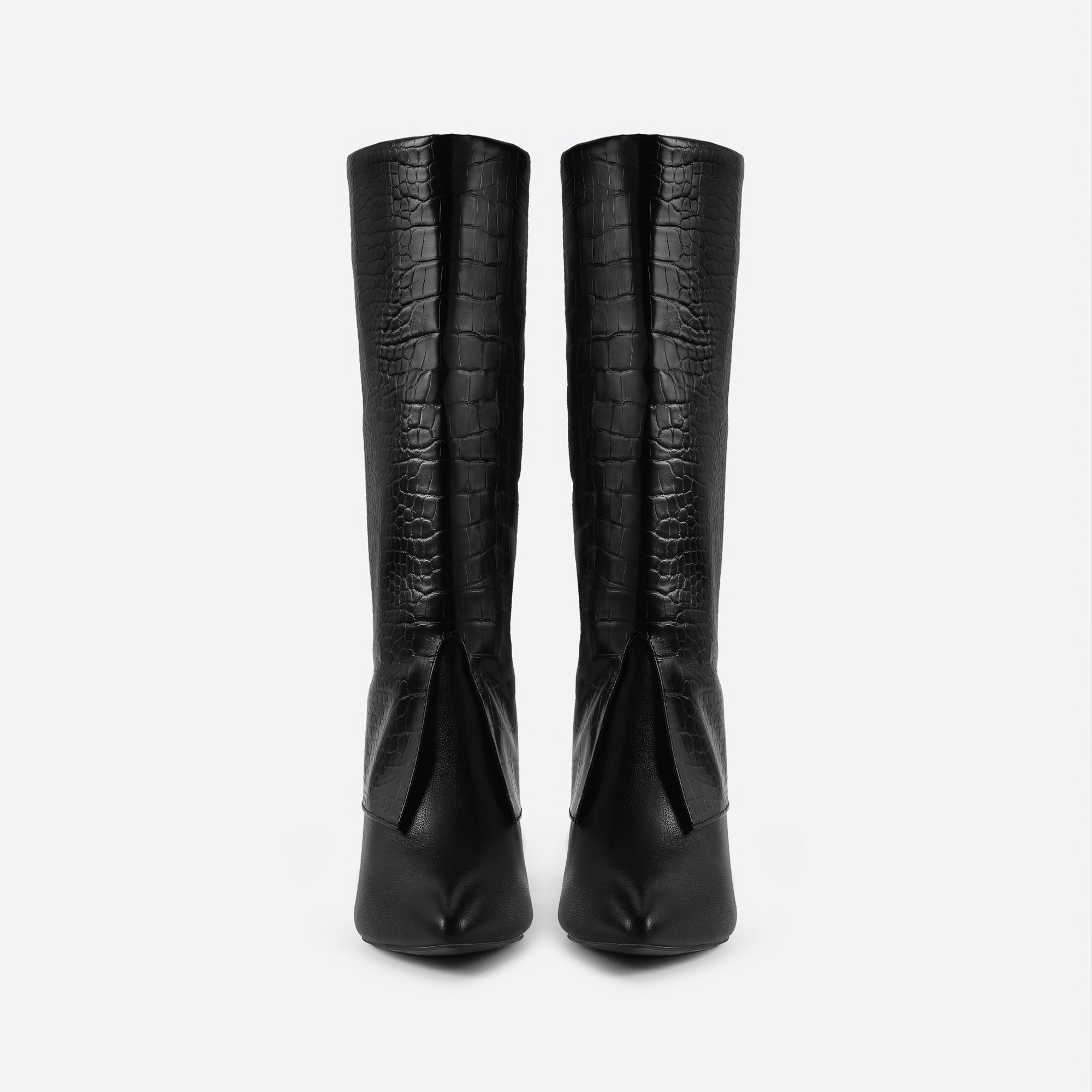 Women Chunky Heeled Boots