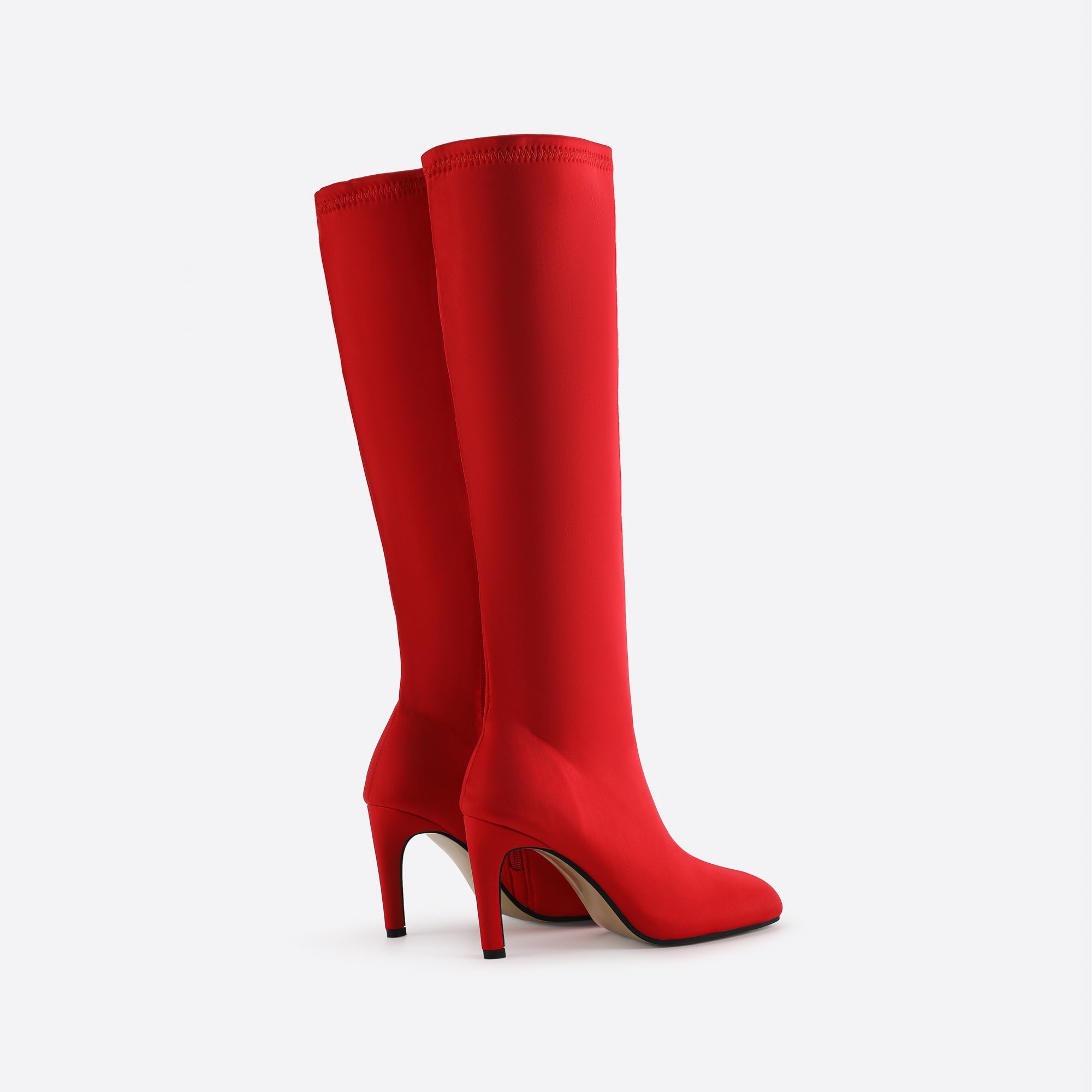 Women Square Heeled Boots