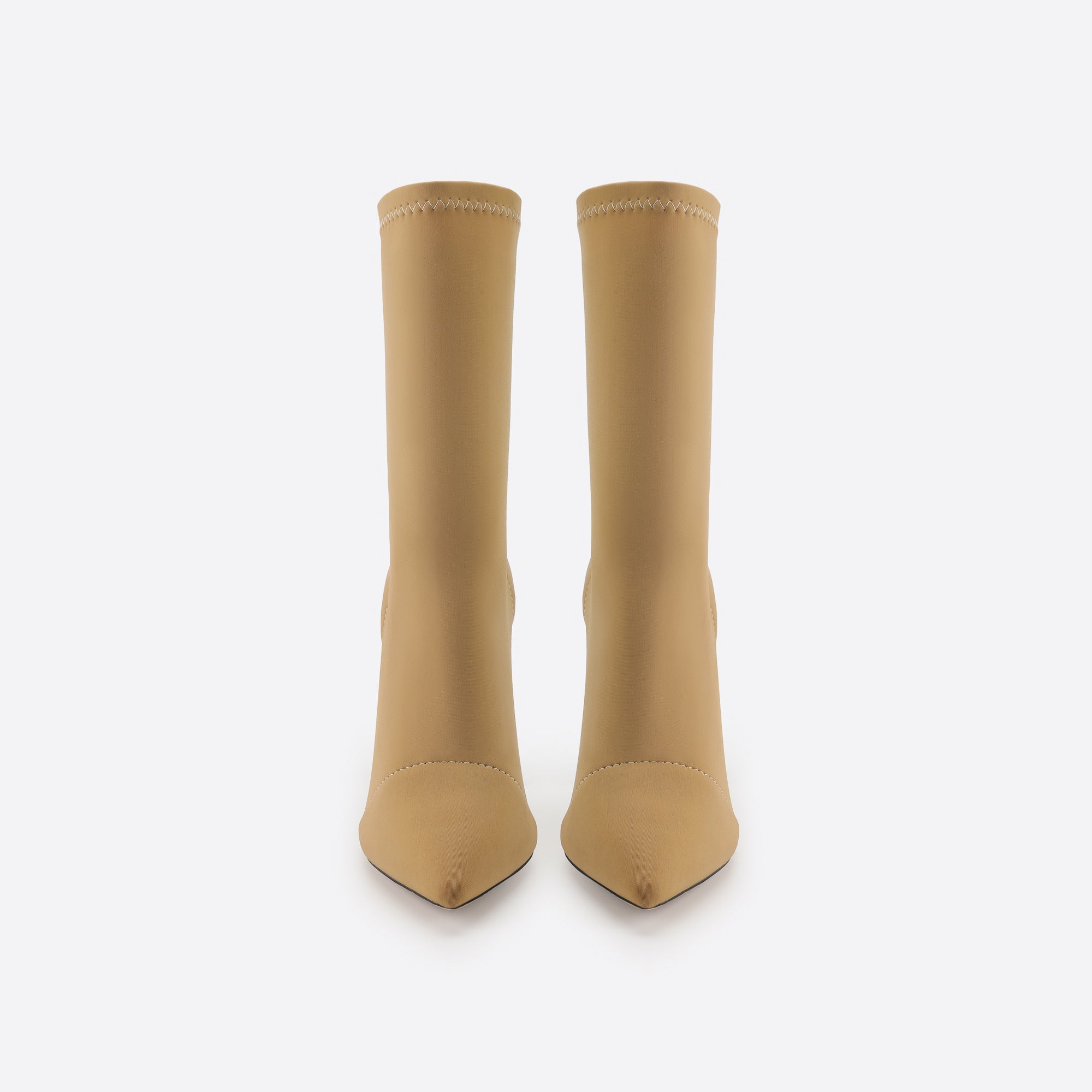 Women Minimalist Thick Heel Pointed Toe Boots