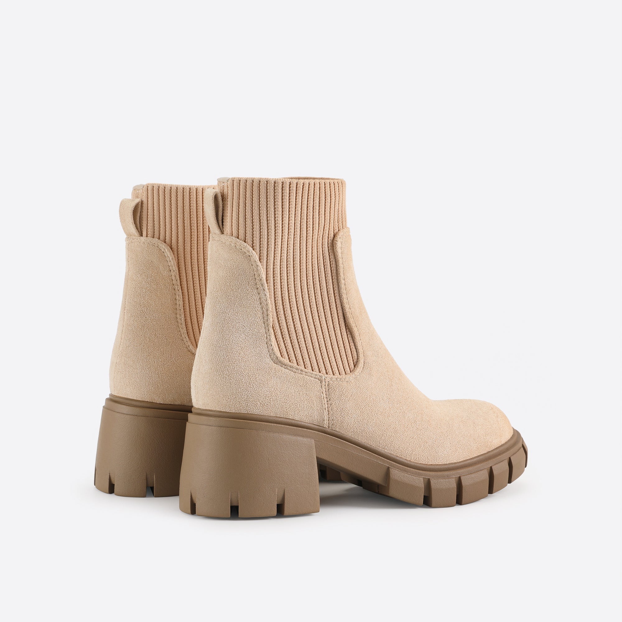 Futurecen- Women British Style Block Martin Boots