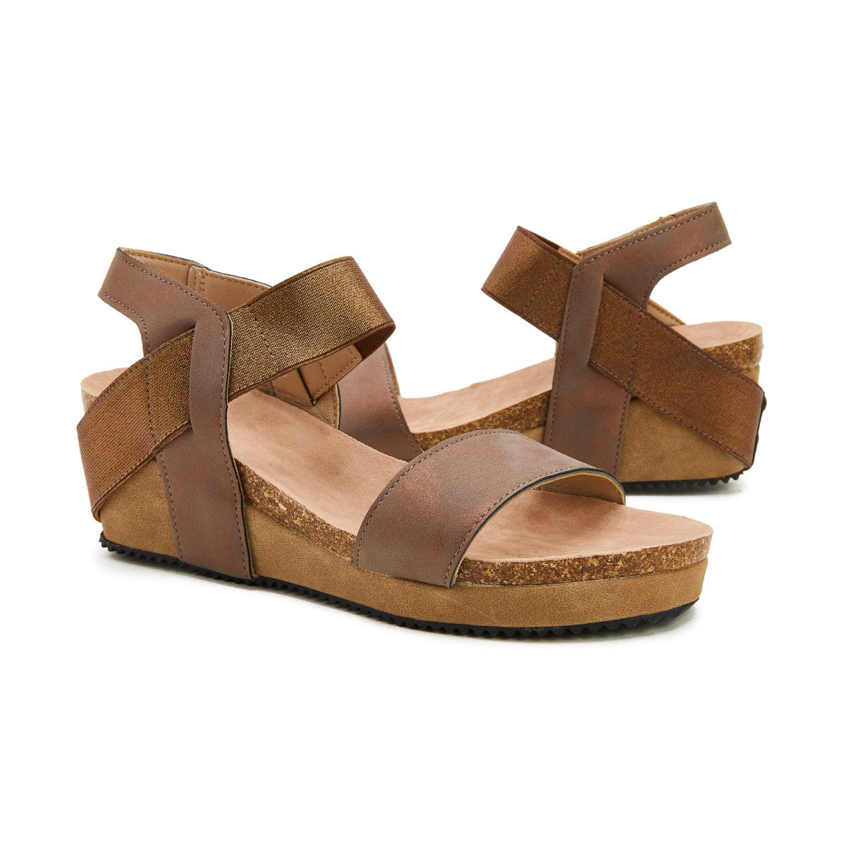 Women's Summer Open Toe Wedge Espadrilles Wedge Platform Sandals Imily Bela