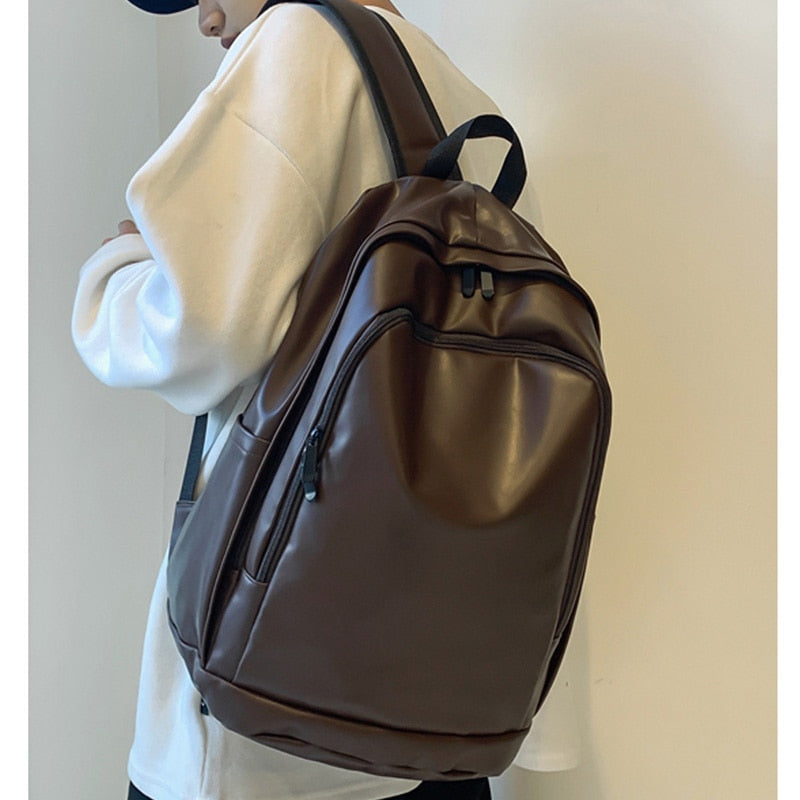 High Quality PU Leather Backpack