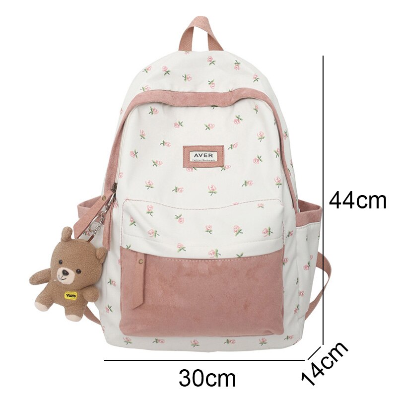 Kawaii Pattern Laptop Backpack