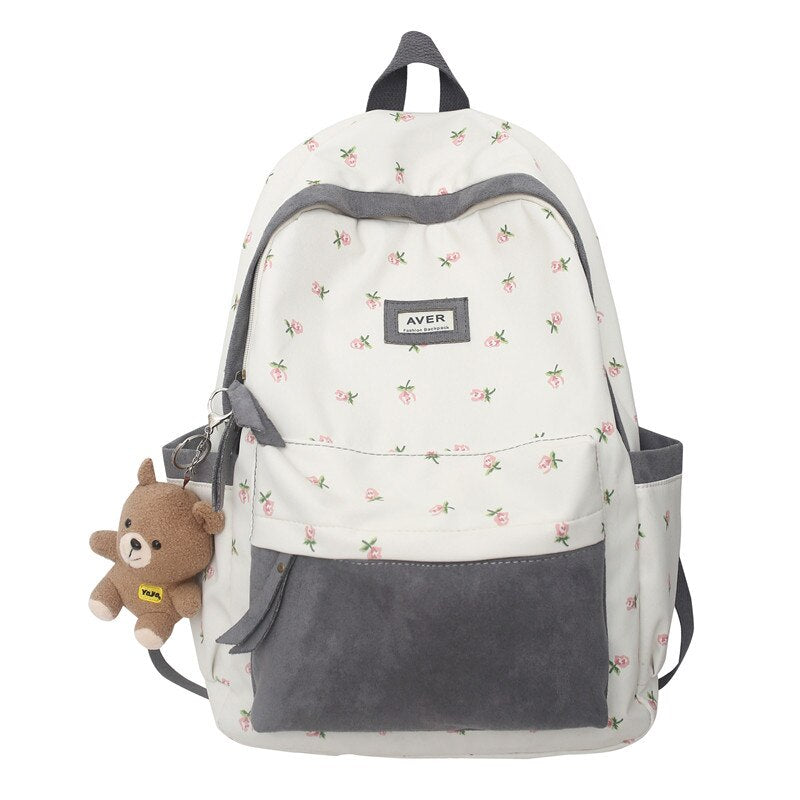 Kawaii Pattern Laptop Backpack