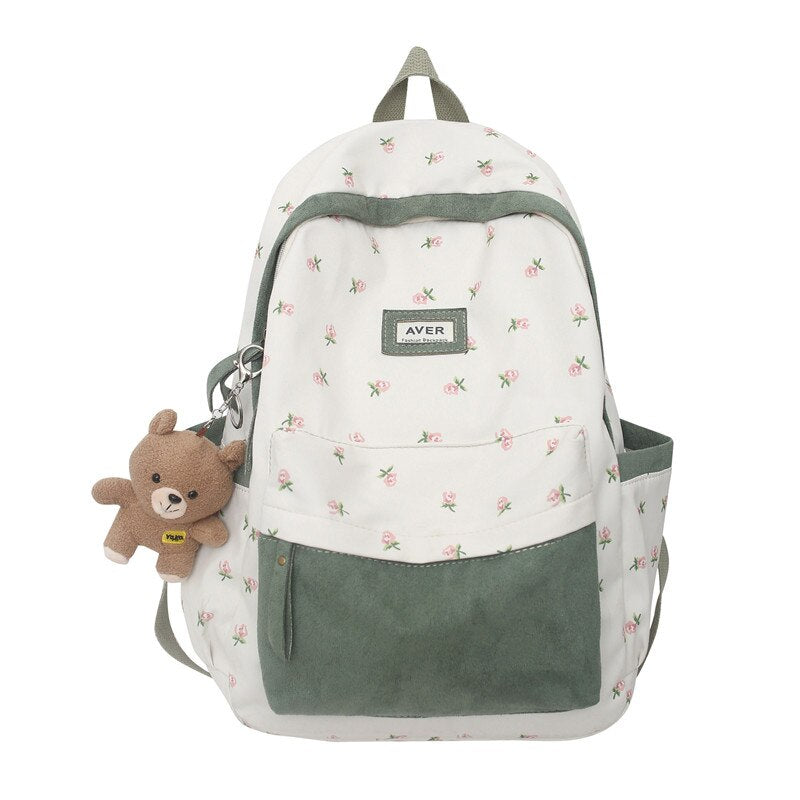 Kawaii Pattern Laptop Backpack