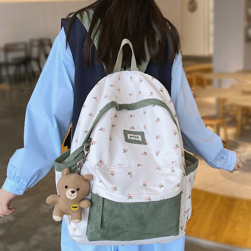 Kawaii Pattern Laptop Backpack