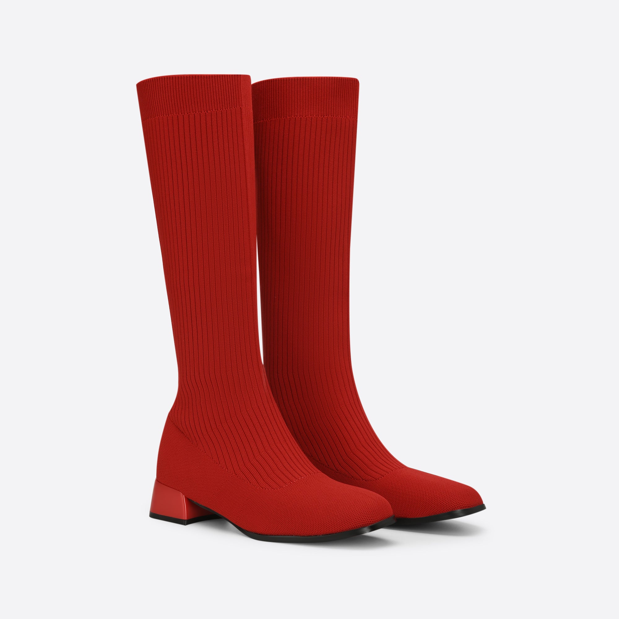 Futurecen- Women Pointed Toe Sock Boots