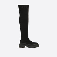 Futurecen-Women Minimalist Daily Over Knee Boots