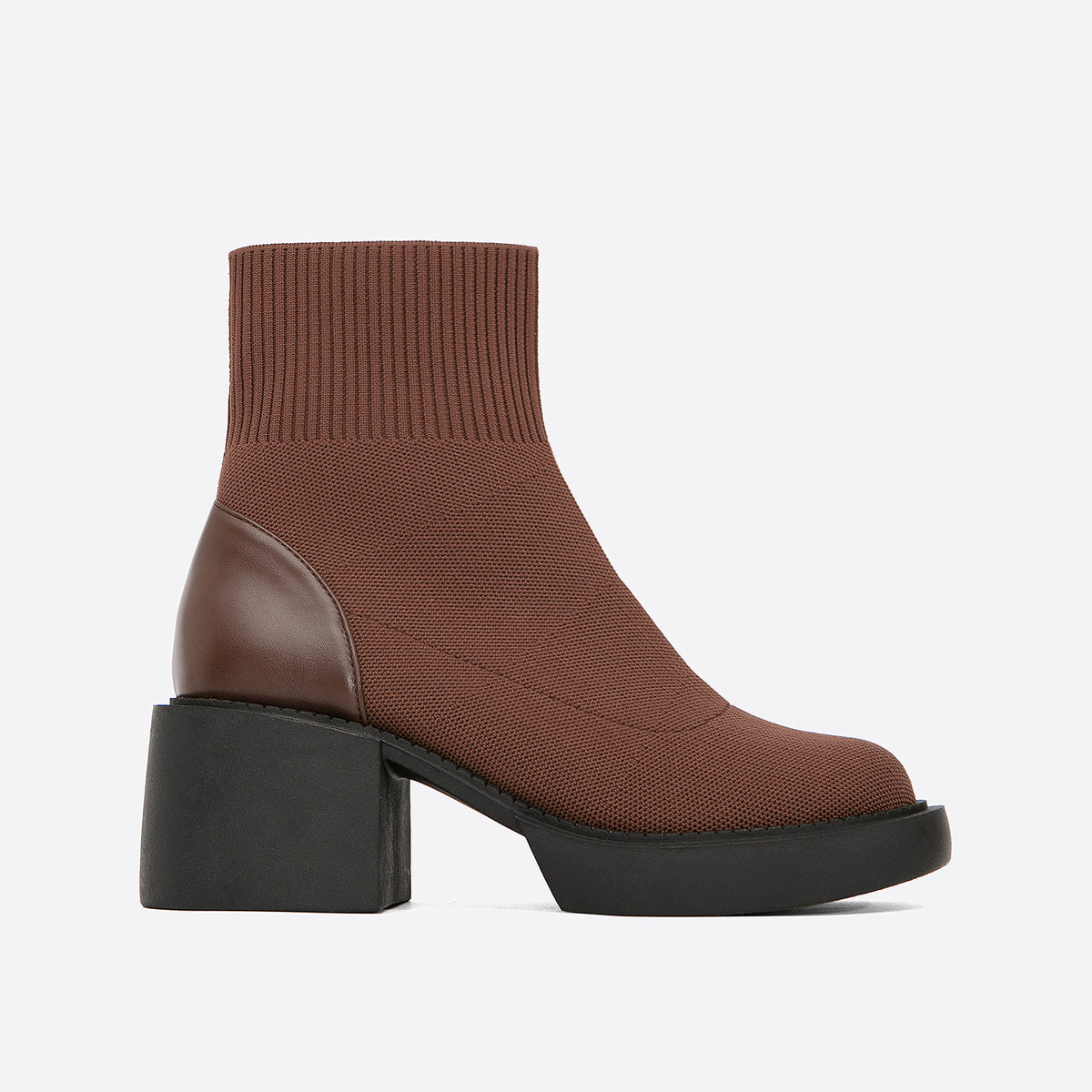 Futurecen- Women Platform Chunky Heeled Ankler Boots