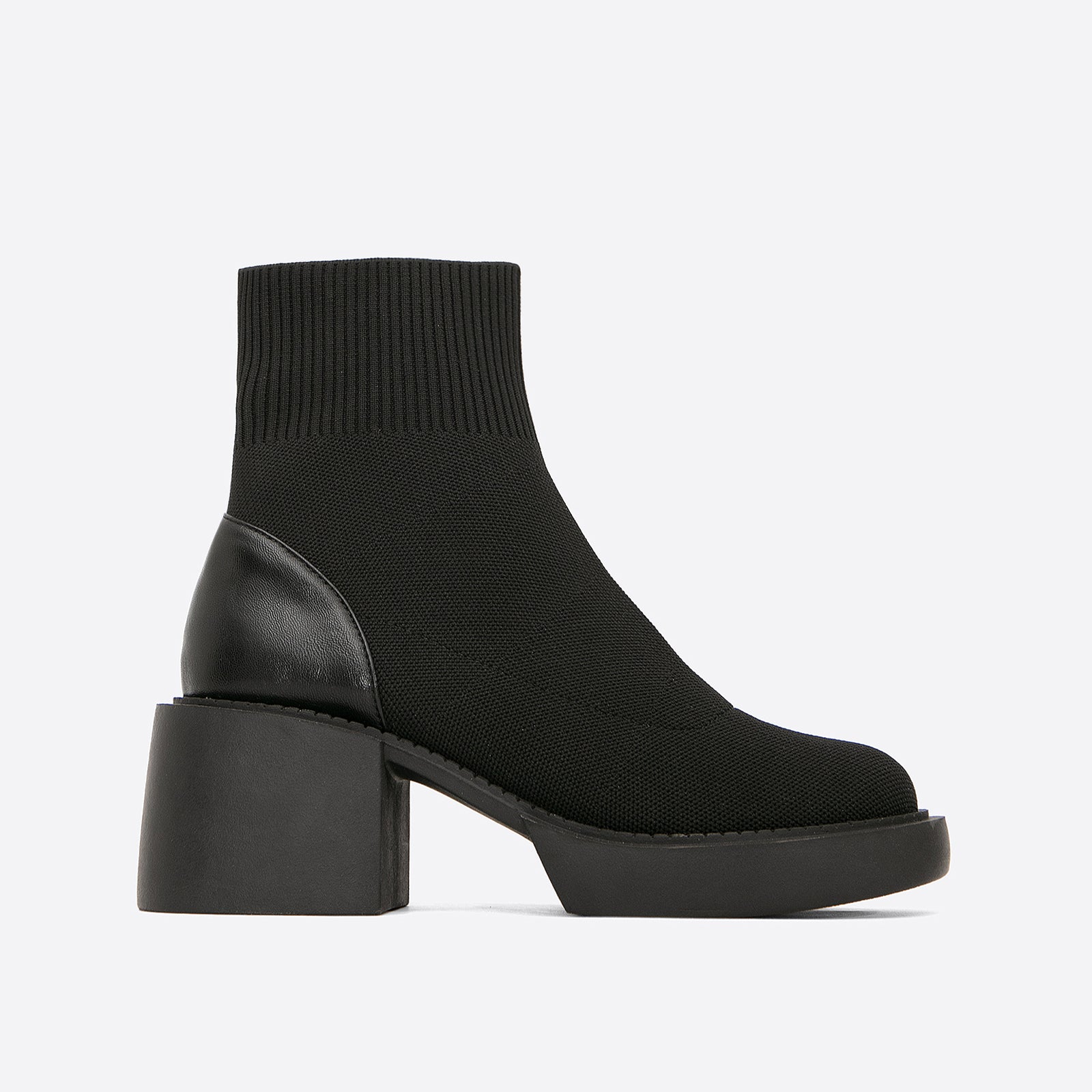 Futurecen- Women Platform Chunky Heeled Ankler Boots