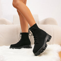 Futurecen-Women  Casual Daily Ankle Boots