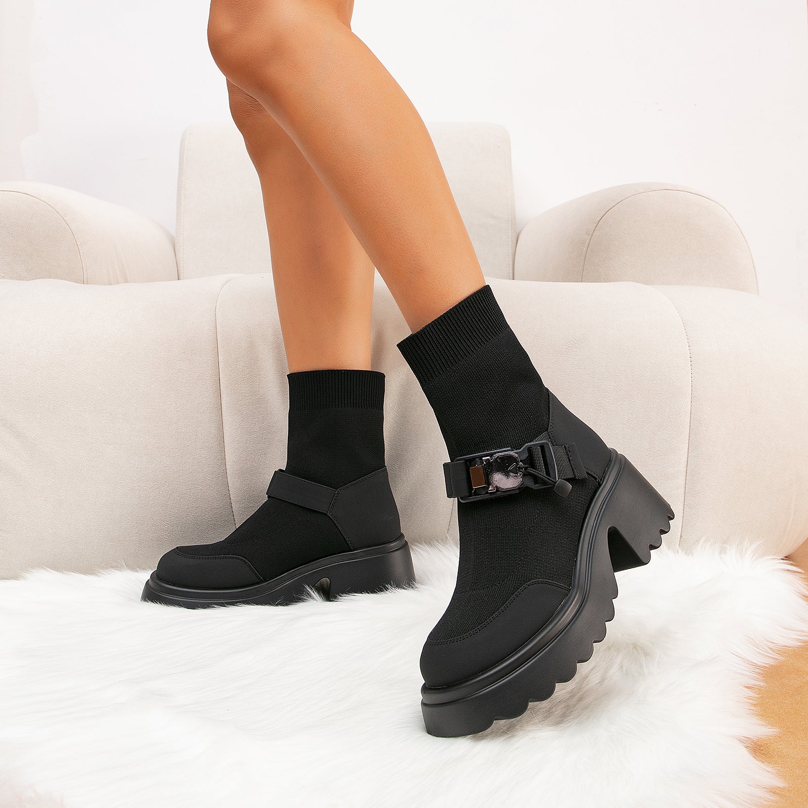 Futurecen- Women Classic Daily  Ankle Boots