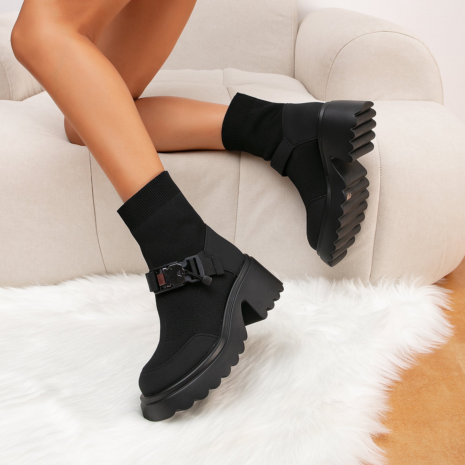 Futurecen- Women Classic Daily  Ankle Boots