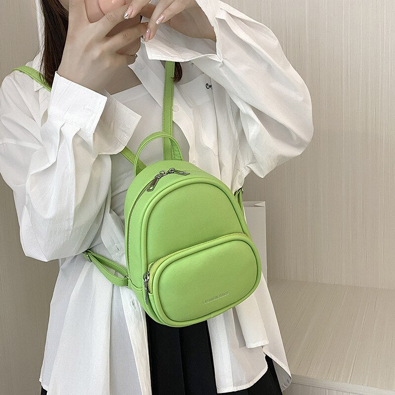 Candy Color Small Backpack