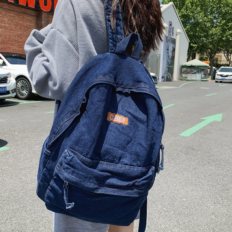 Canvas Vintage College Backpack