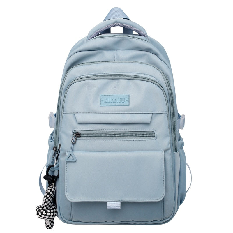 Trendy Nylon School Backpack